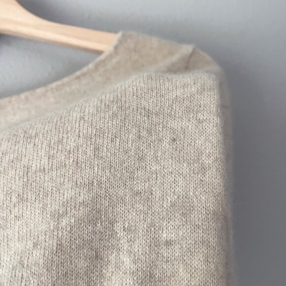 White + Warren Cream Crew Neck Sweater - Picture 10 of 14